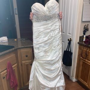 Strapless Wedding Dress size 4